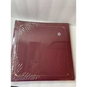 Creative Memories 12x12 Burgundy Open Spine Scrapbook new!
